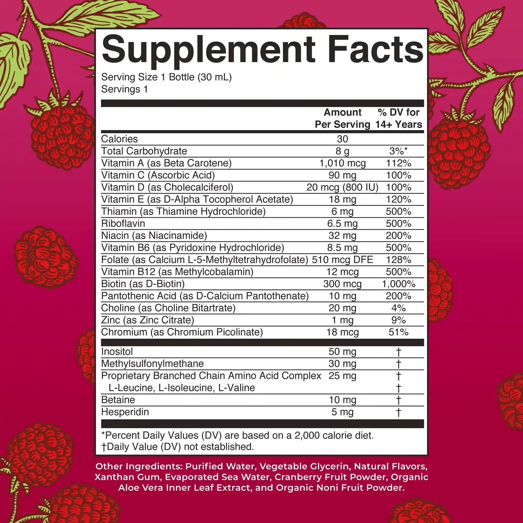 Alternative view of Liquid Morning Multivitamin Travel Pack