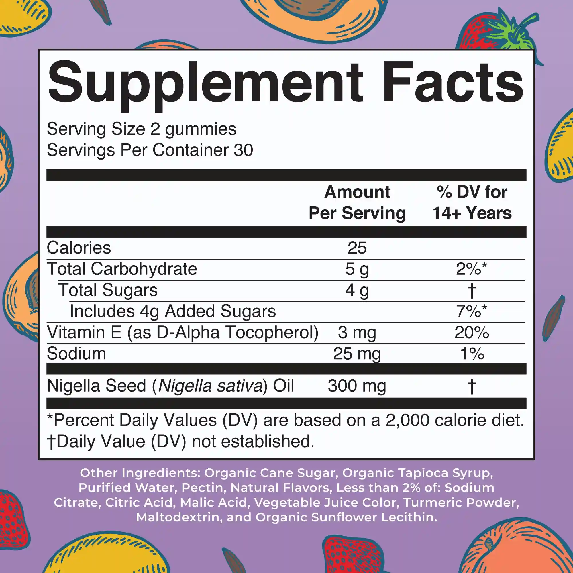 Alternative view of Black Seed Oil Gummies