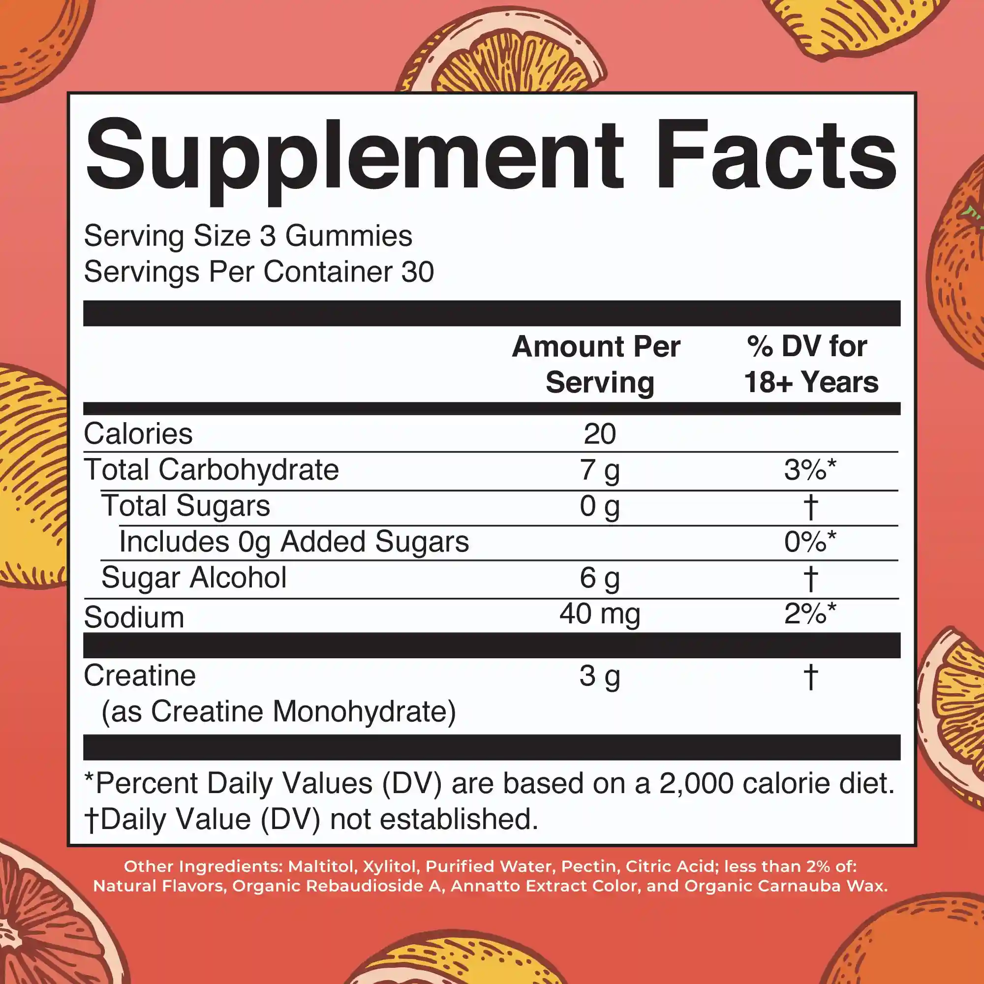 Alternative view of Creatine Gummies