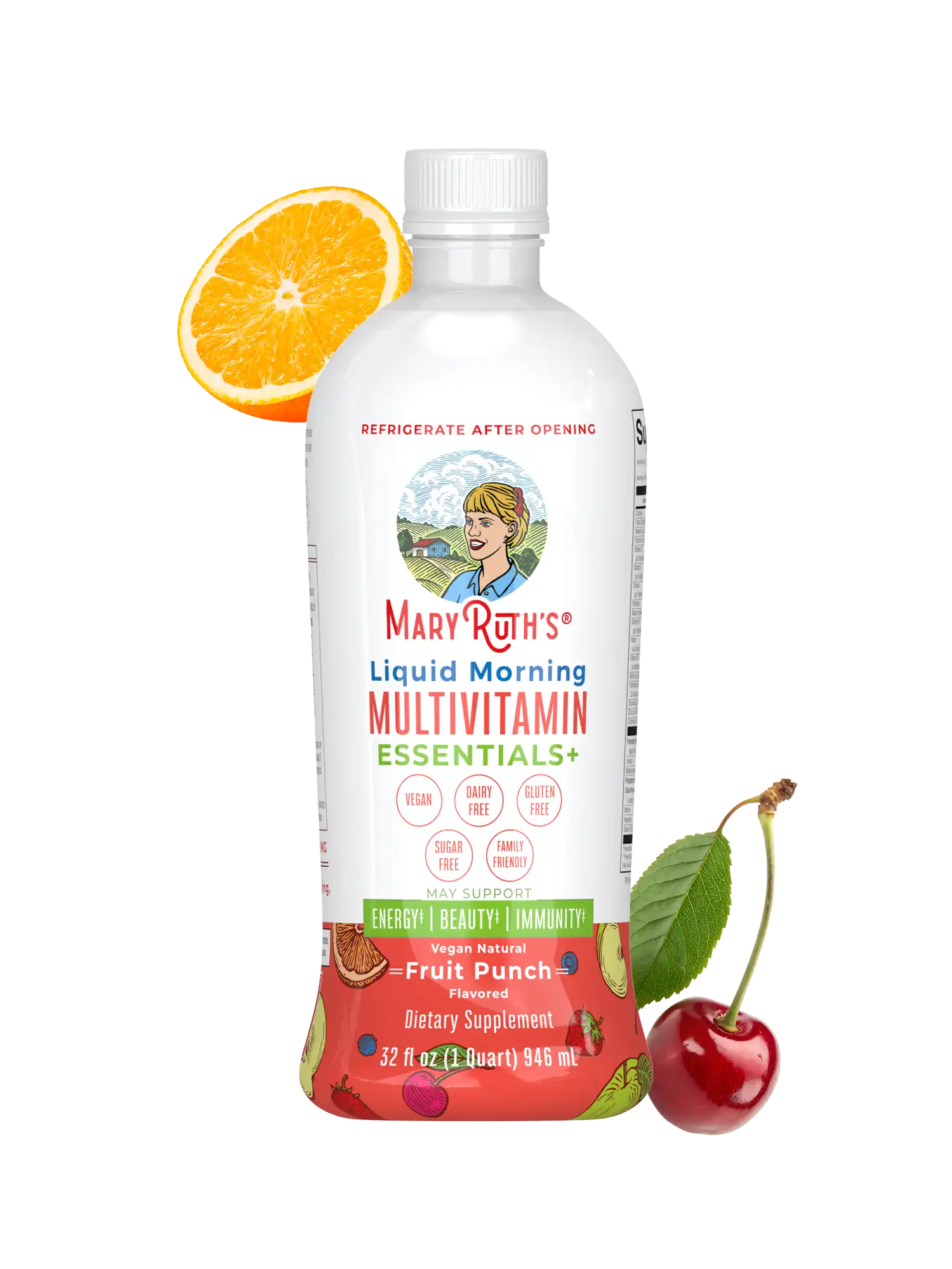 Liquid Morning Multivitamin Essentials+