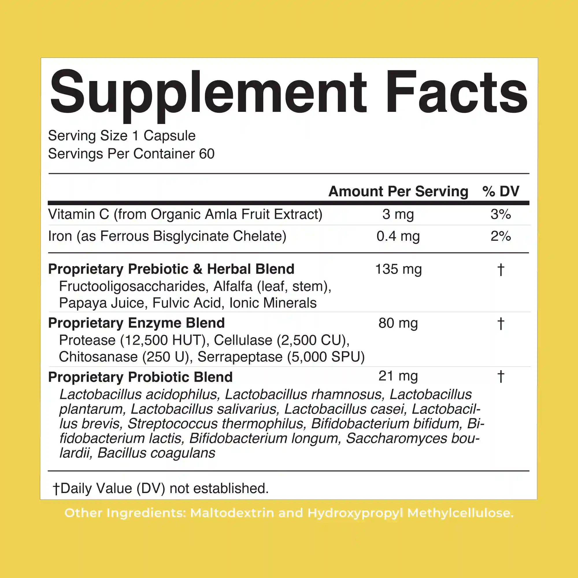Gut Flora Health+ Enzymes - Image 9