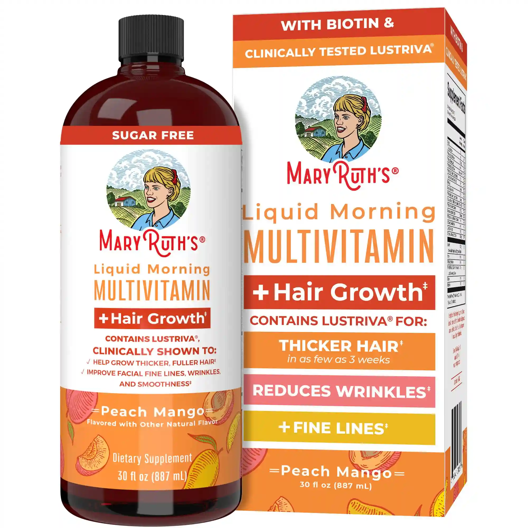 Alternative view of AM & PM Routine + Hair Growth