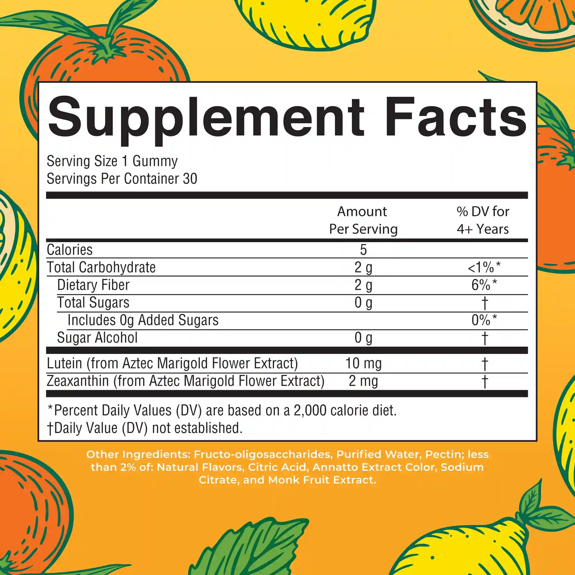 Alternative view of Lutein Gummies