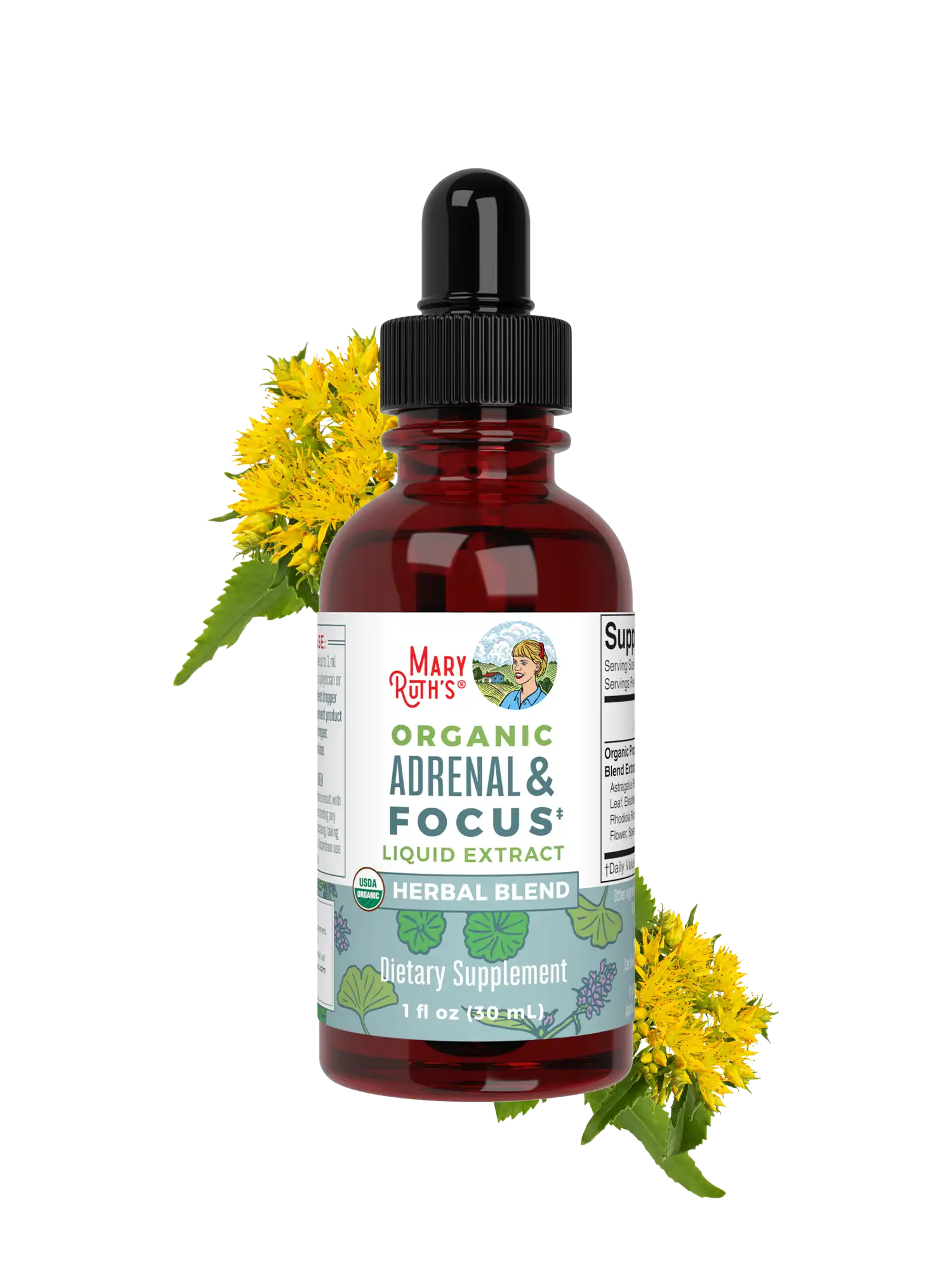 Organic Adrenal & Focus Herbal Blend