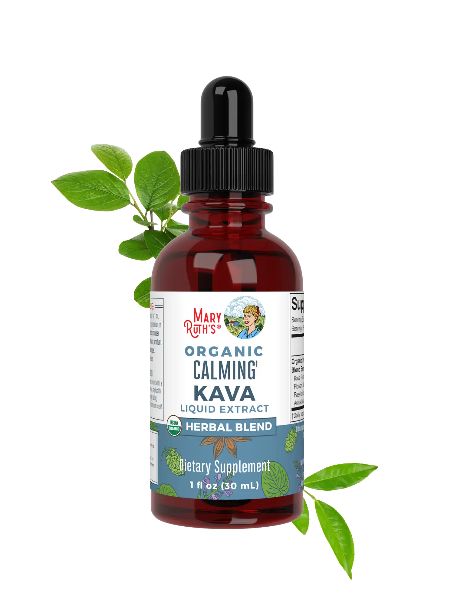 Organic Calming Kava Liquid Drops