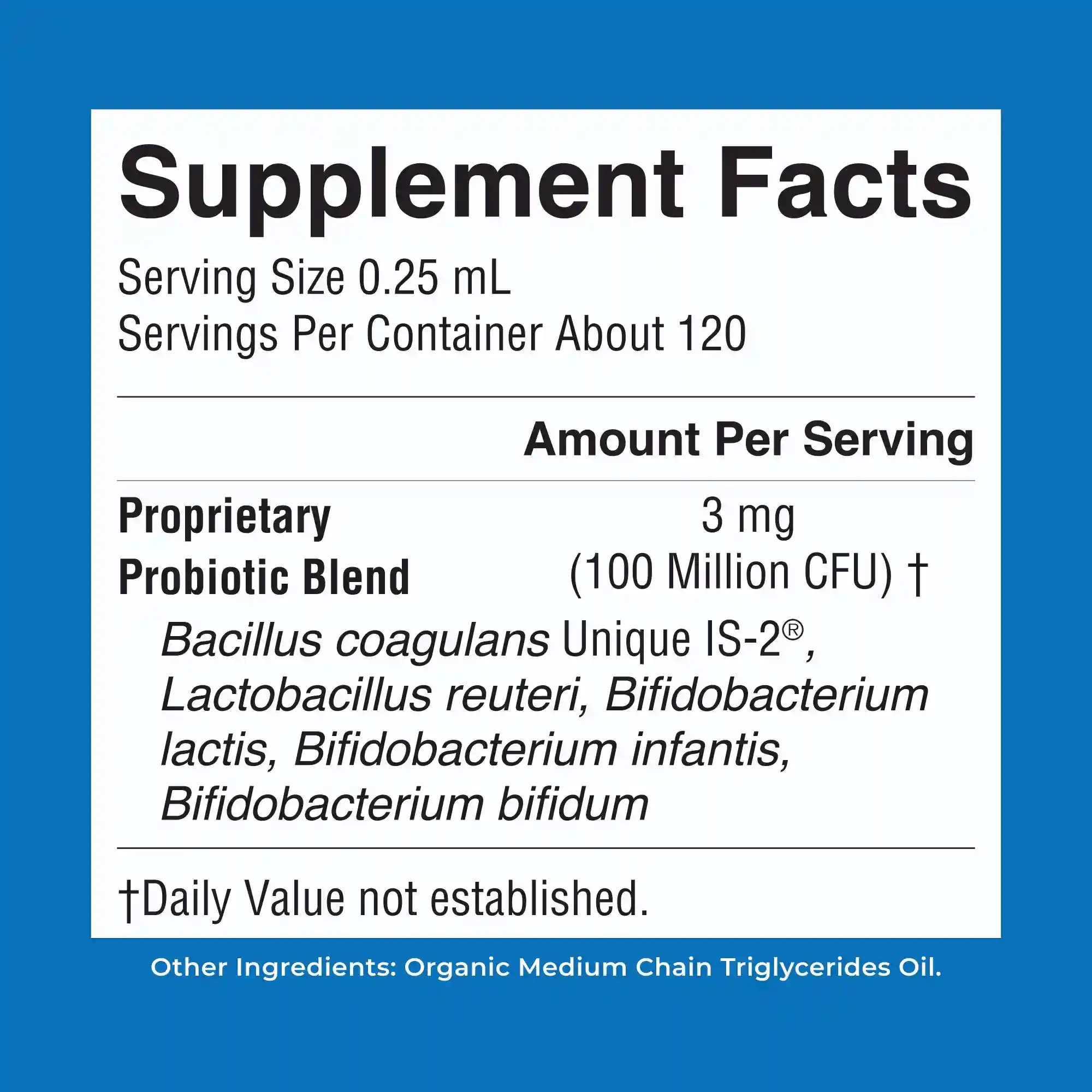 Organic Infant Liquid Probiotic - Image 9