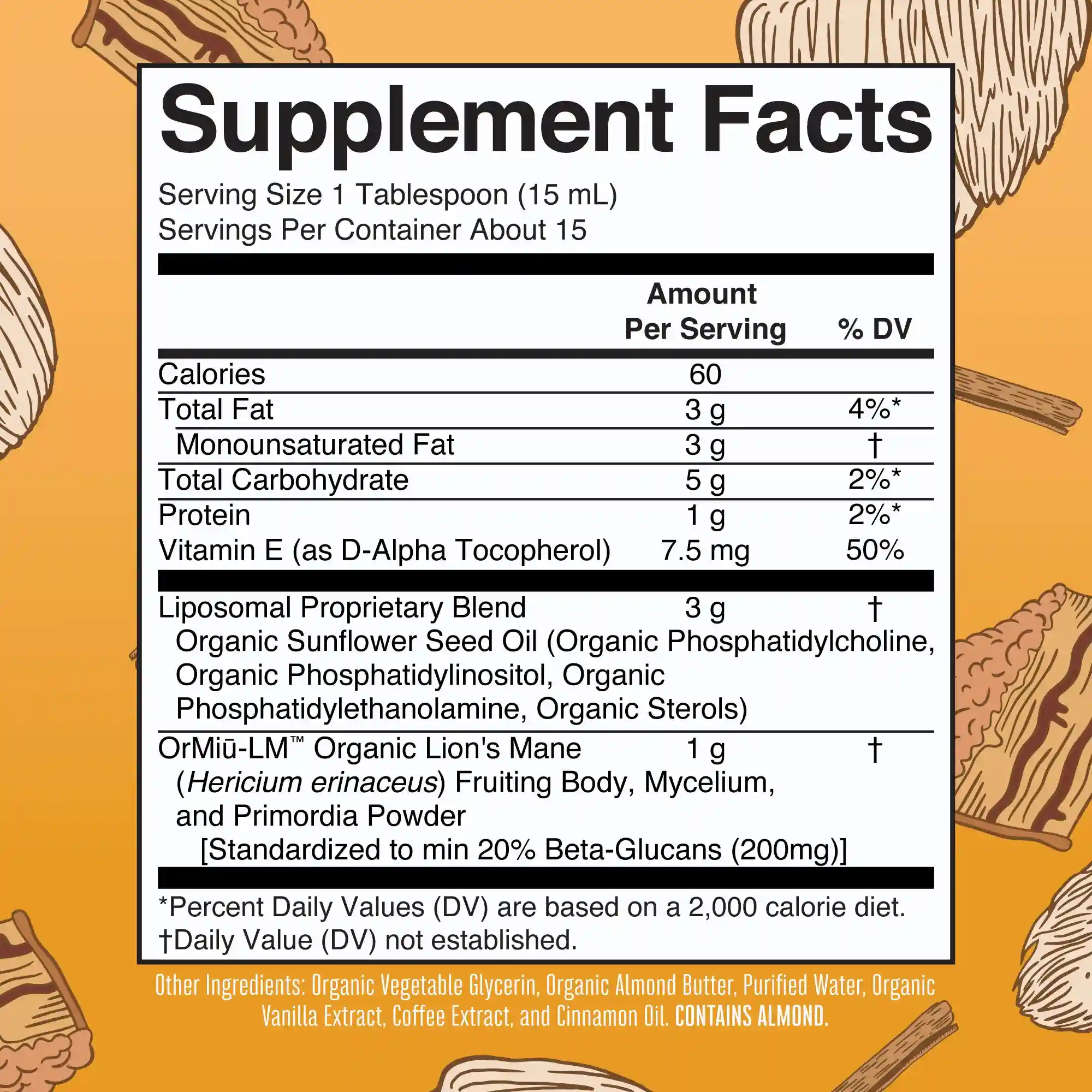 Alternative view of Organic Lion's Mane Liposomal