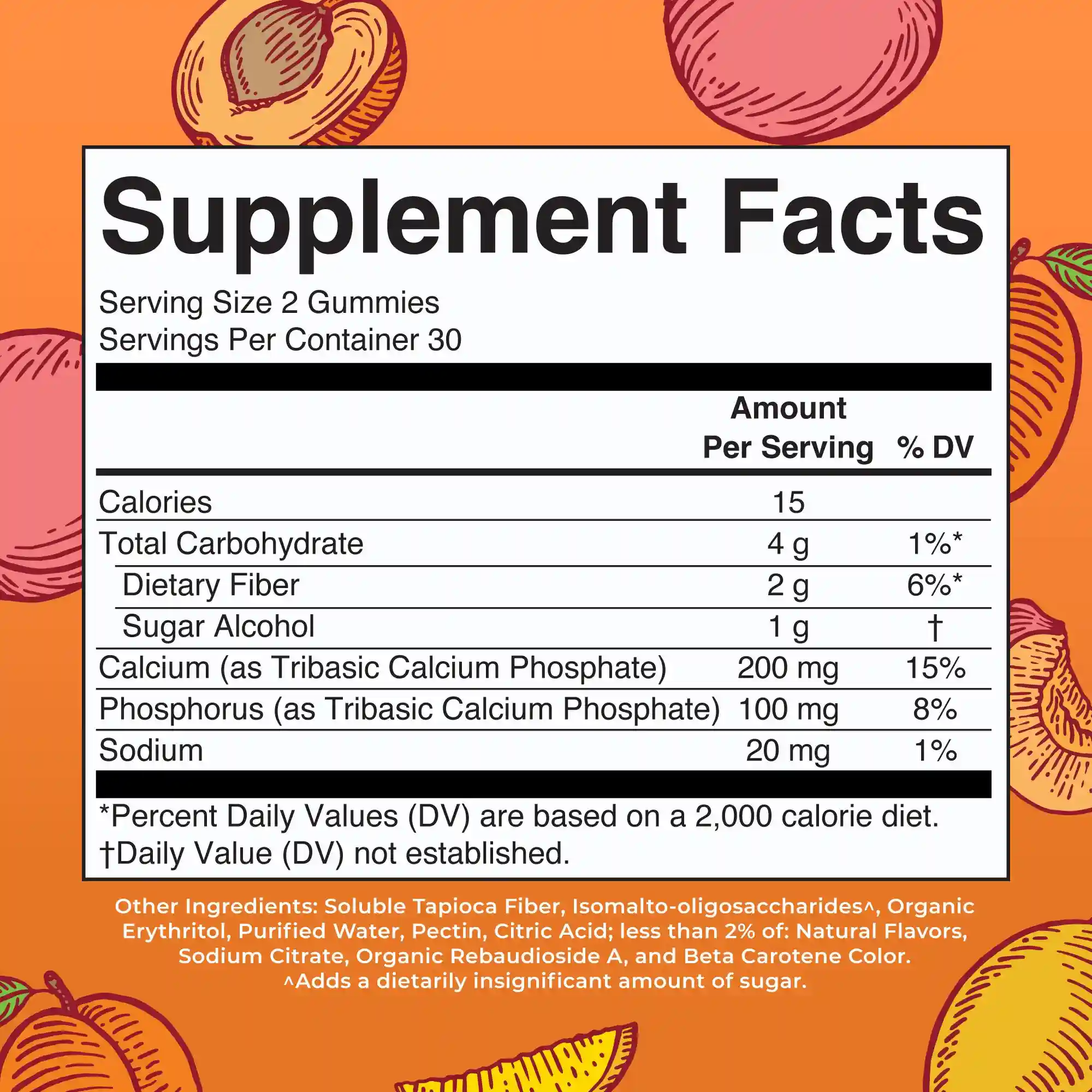 Alternative view of Calcium Gummies