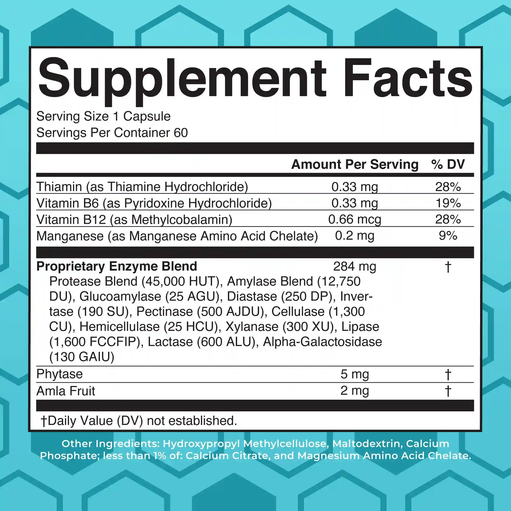 Alternative view of Digestive Food Enzymes
