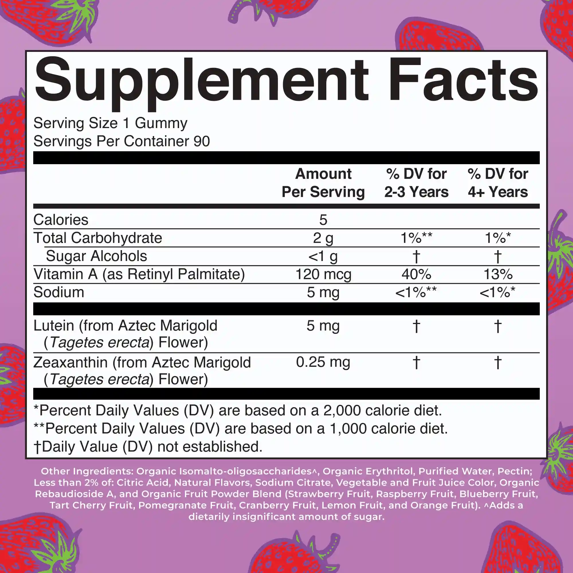 Alternative view of Eye Care Gummies