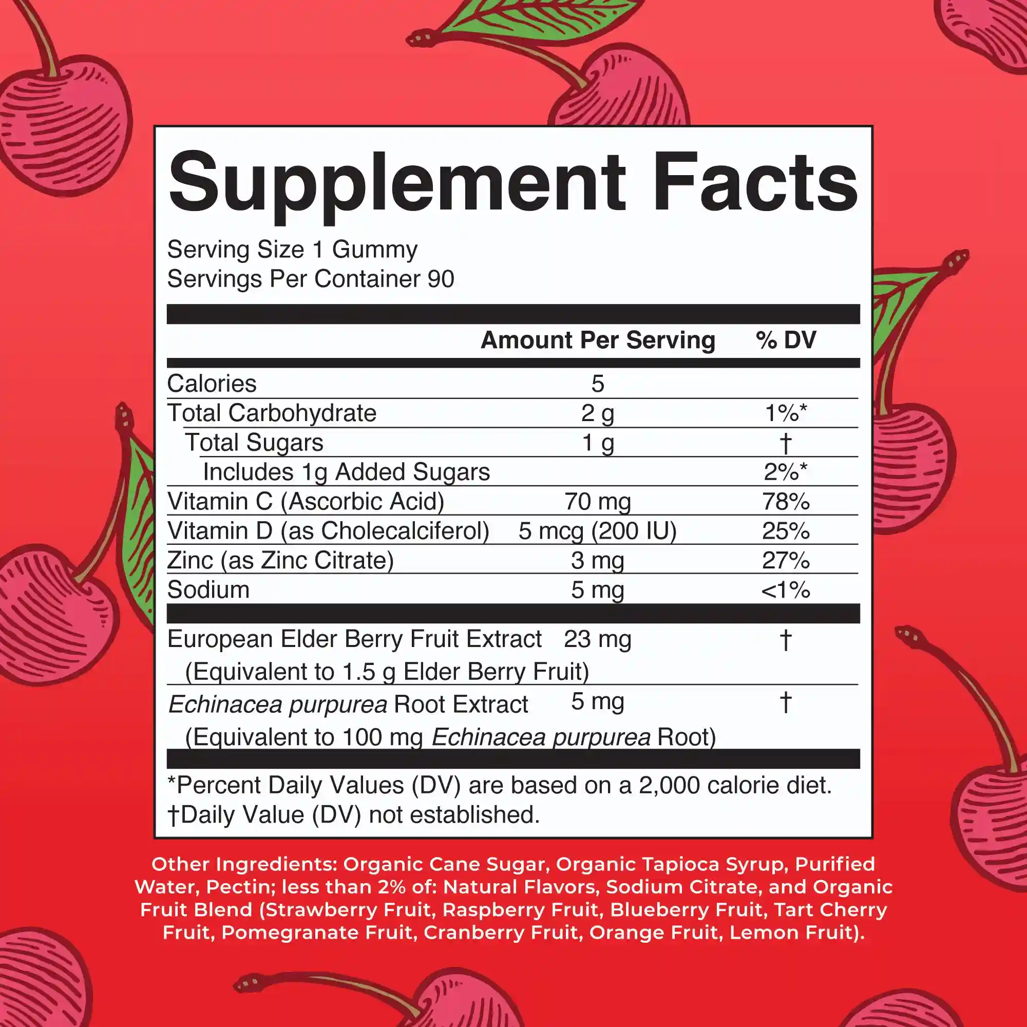 Alternative view of Immunity Gummies