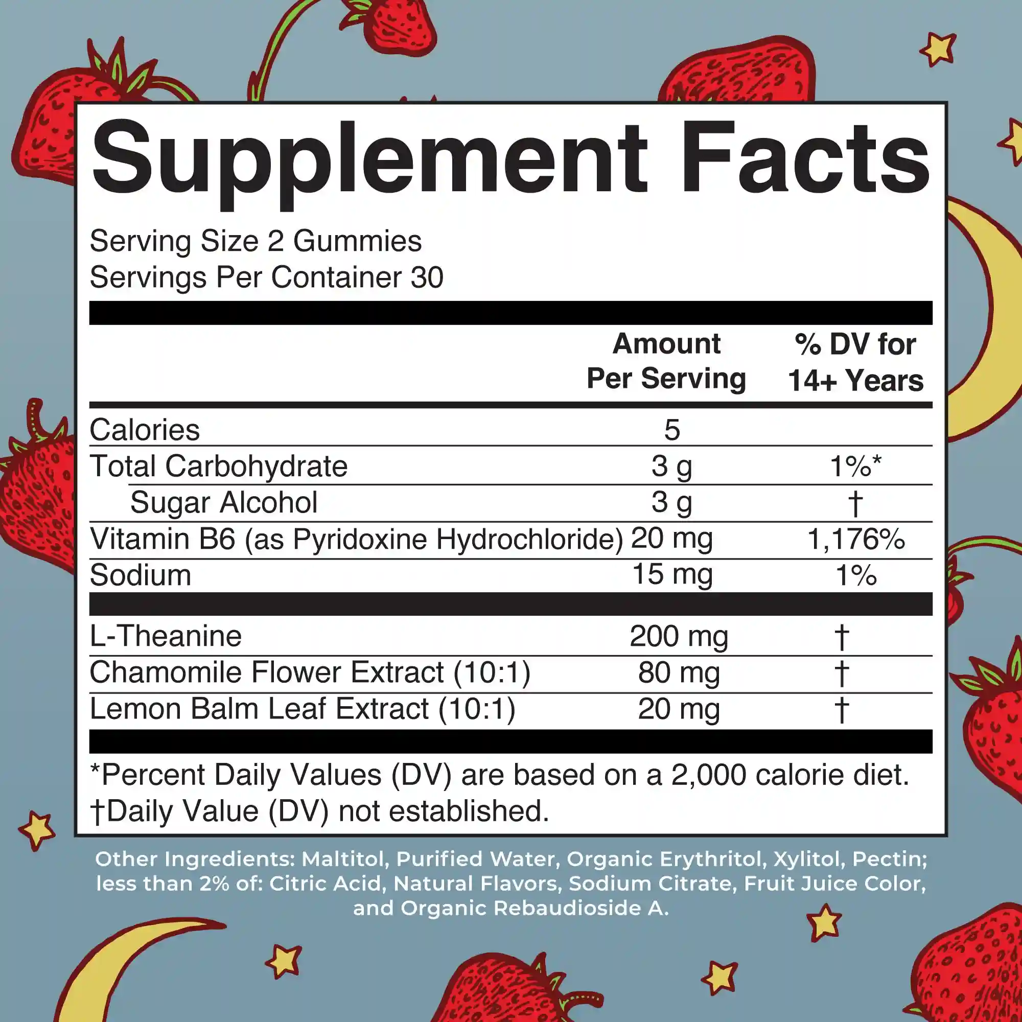 Alternative view of Melatonin Free Sleep Gummies