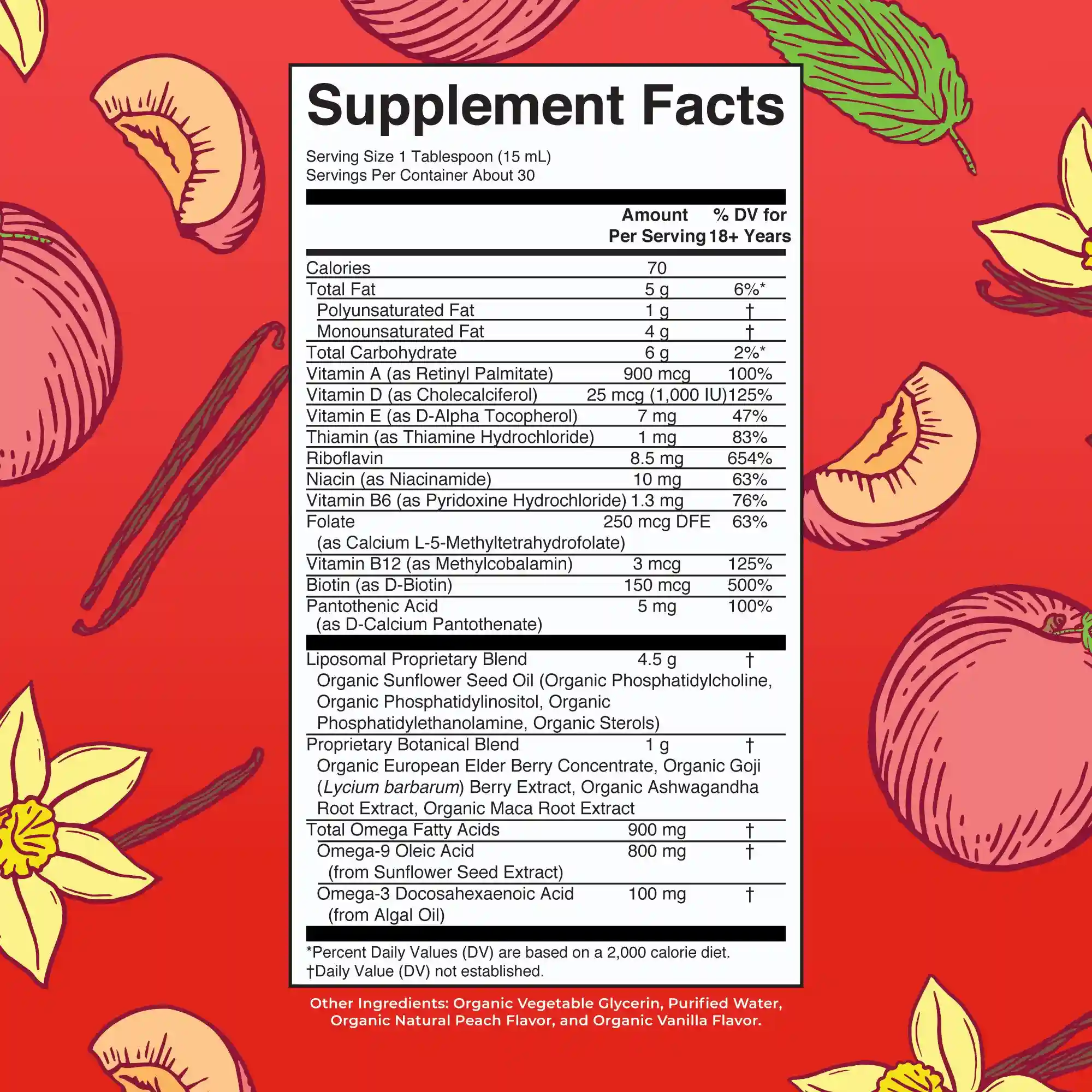Alternative view of Men's Organic Multivitamin Liposomal