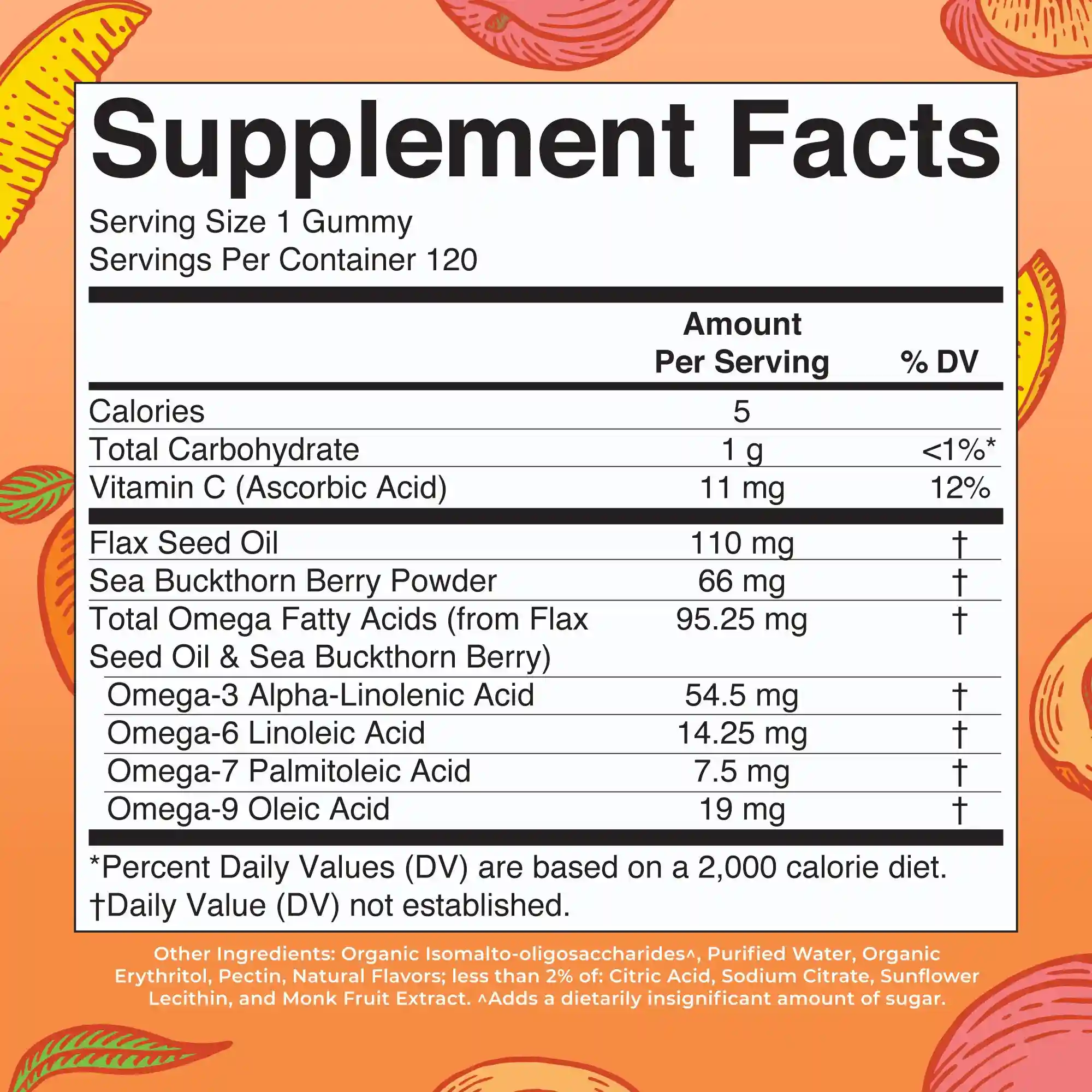 Alternative view of Omega 3-6-7-9 Gummies