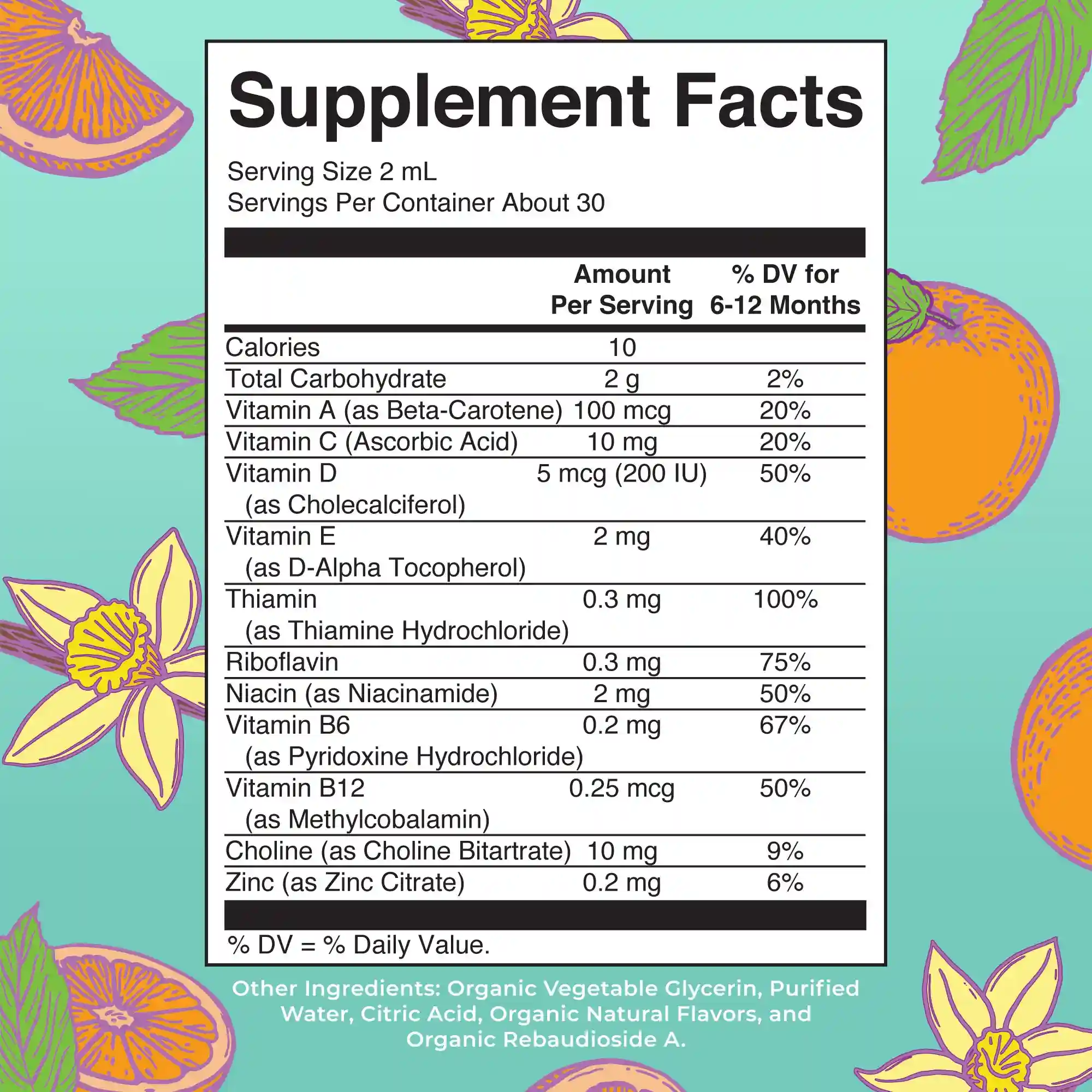 Alternative view of Organic Infant Multivitamin Liquid Drops