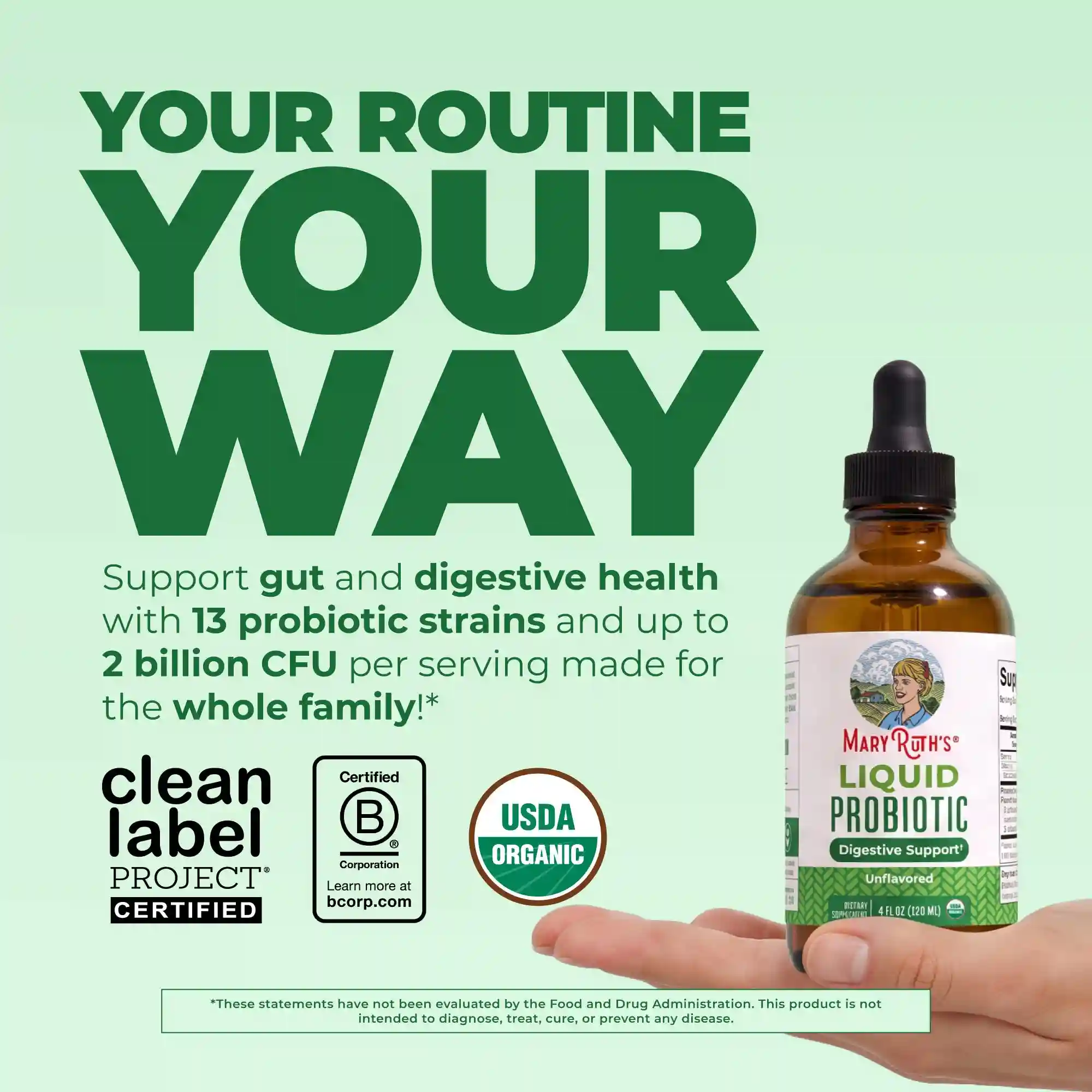 Alternative view of Organic Liquid Probiotic