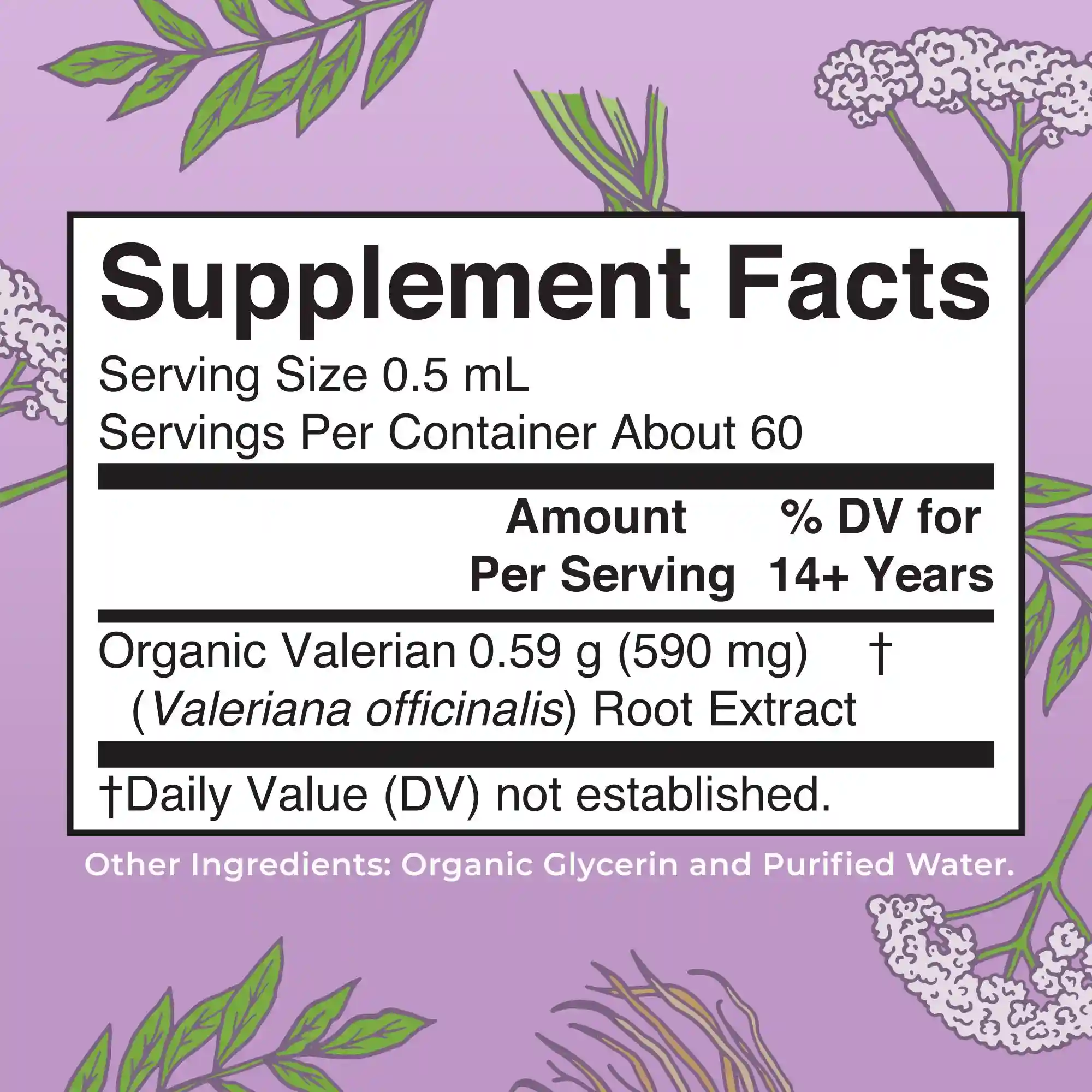 Alternative view of Organic Valerian Root Liquid Drops