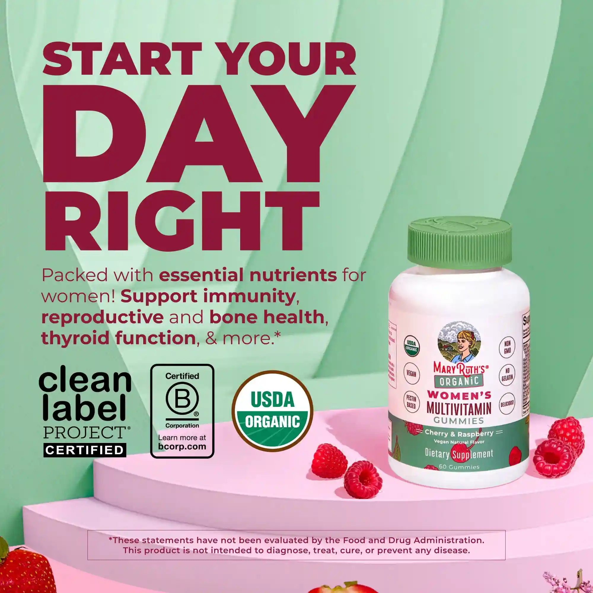Alternative view of Organic Women's Multivitamin Gummies