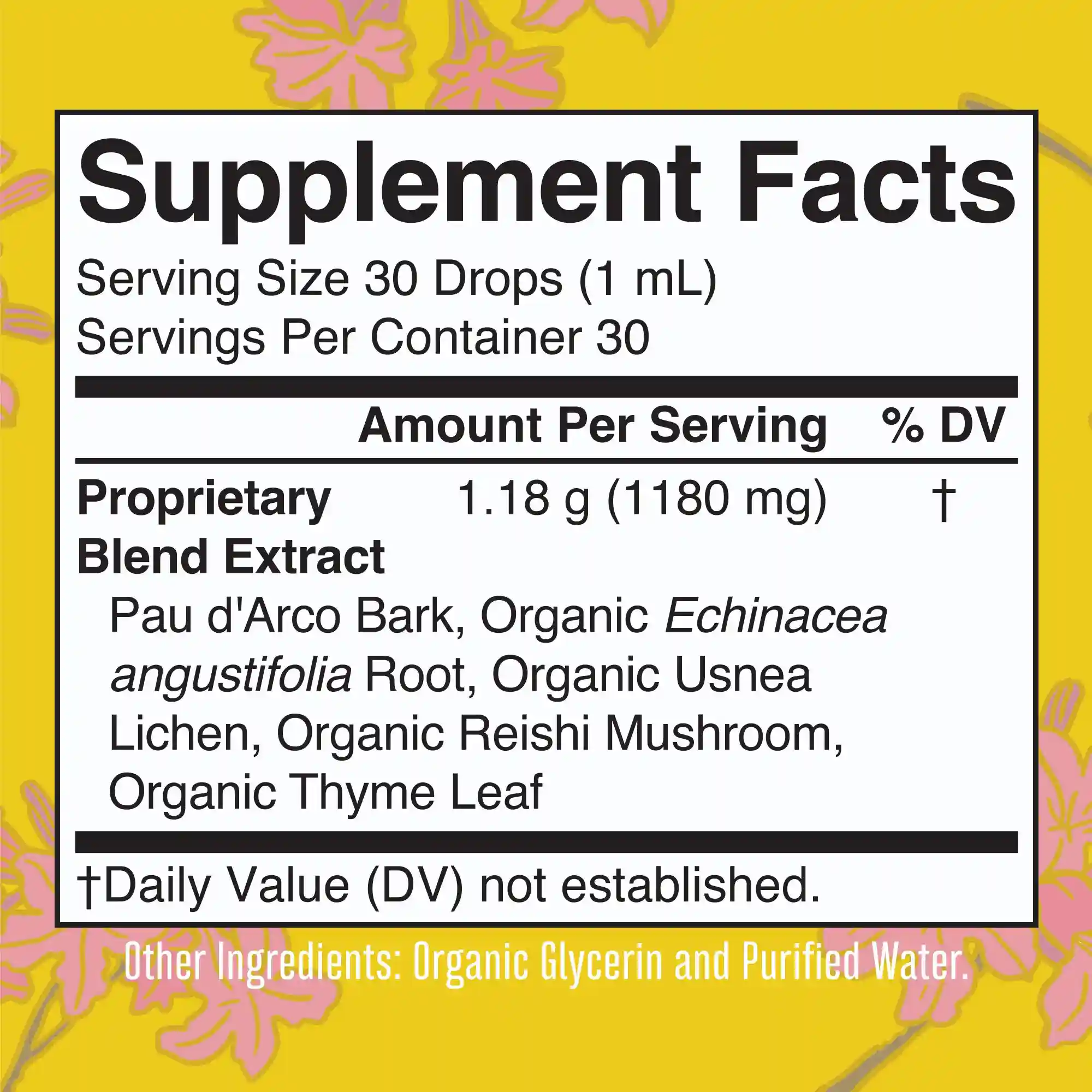 Alternative view of Pau d’Arco Herbal Blend Liquid Drops