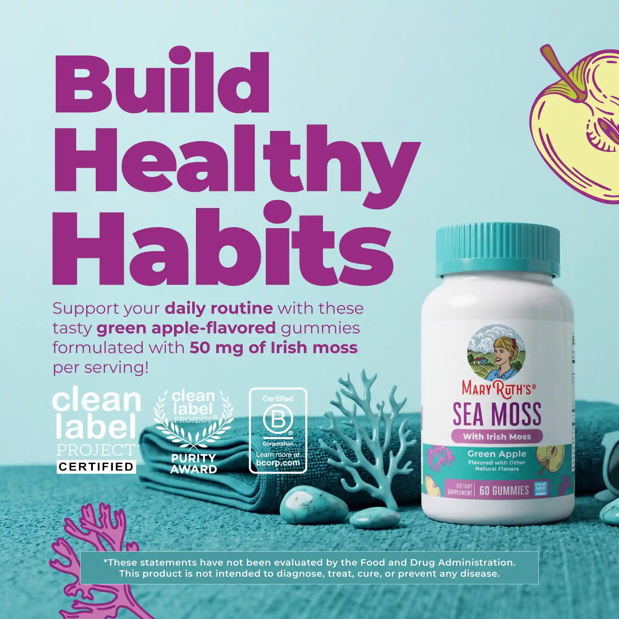 Alternative view of Sea Moss Gummies