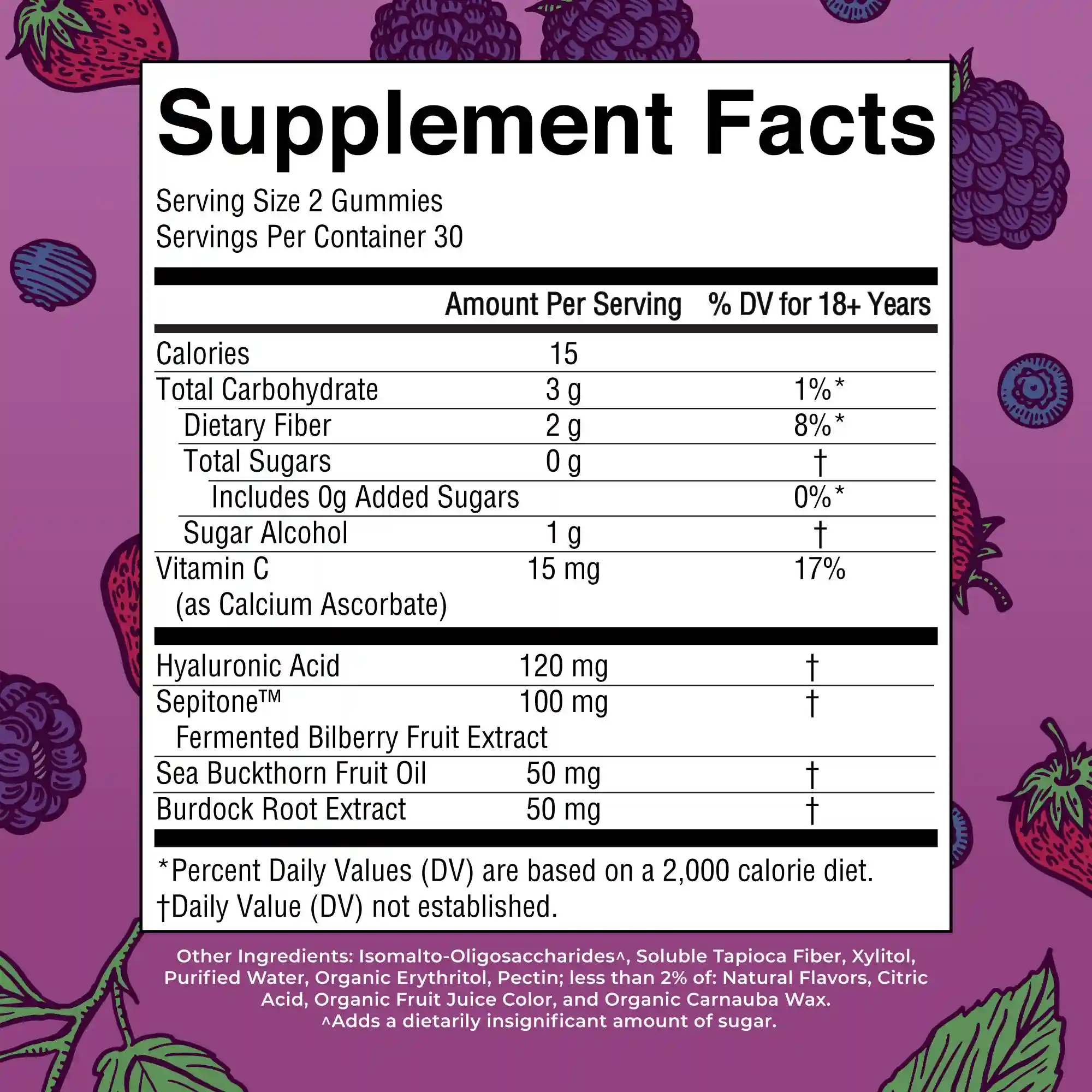 Alternative view of Skin Restore + Renew Gummies