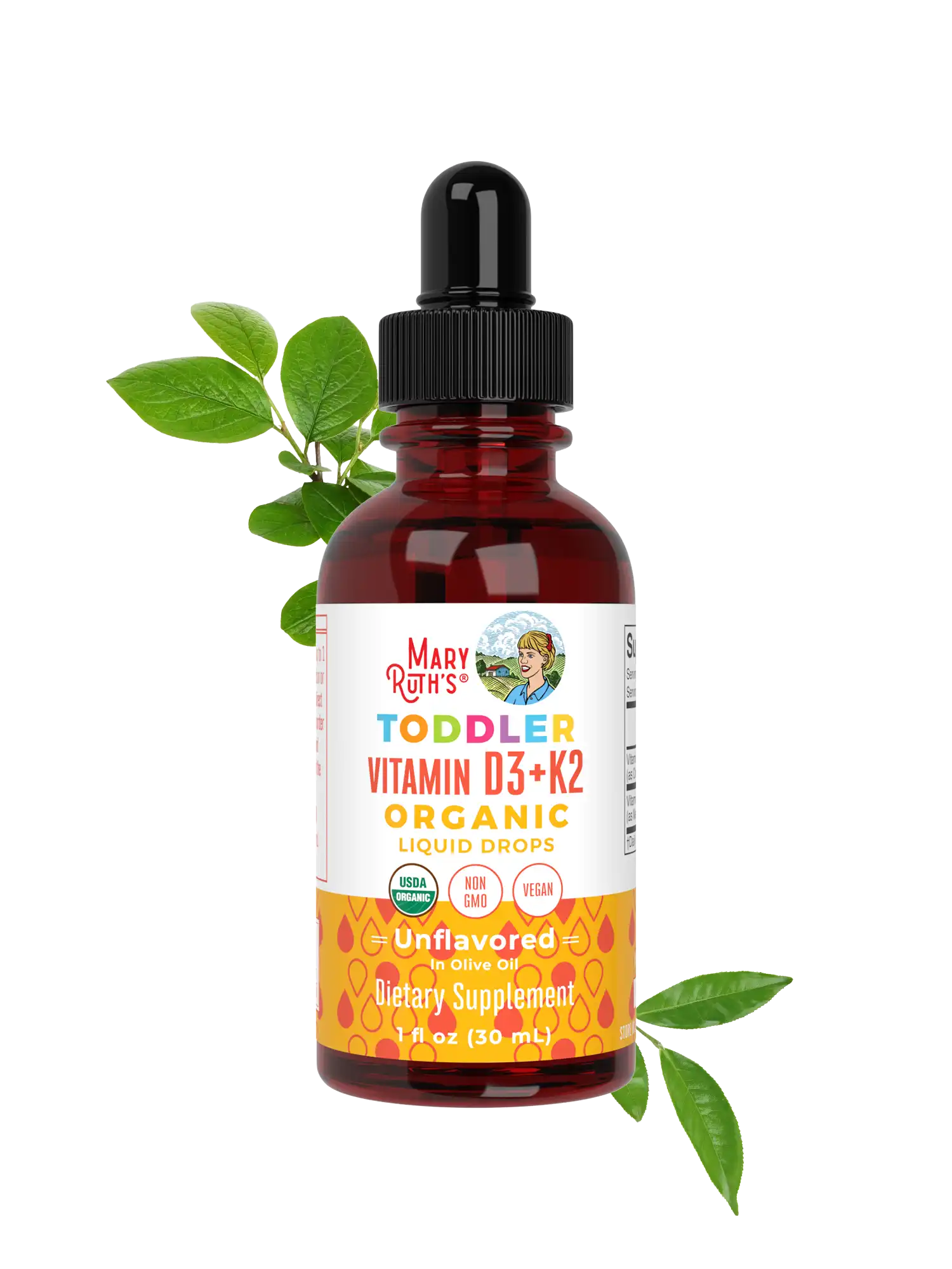 Toddler Vitamin D3+K2 Liquid Drops
