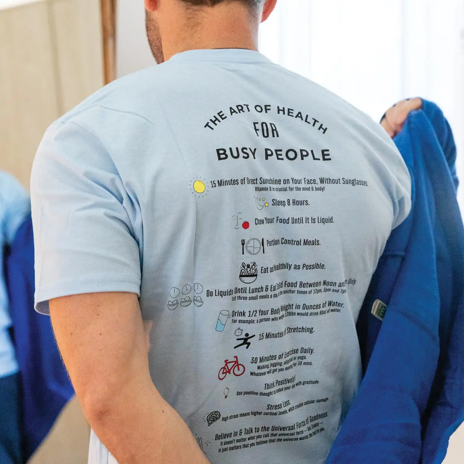 Alternative view of “Art of Health” T-Shirts