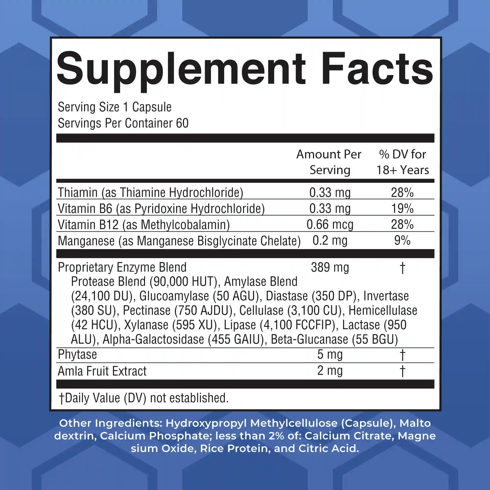 Alternative view of Ultra Digestive Food Enzymes