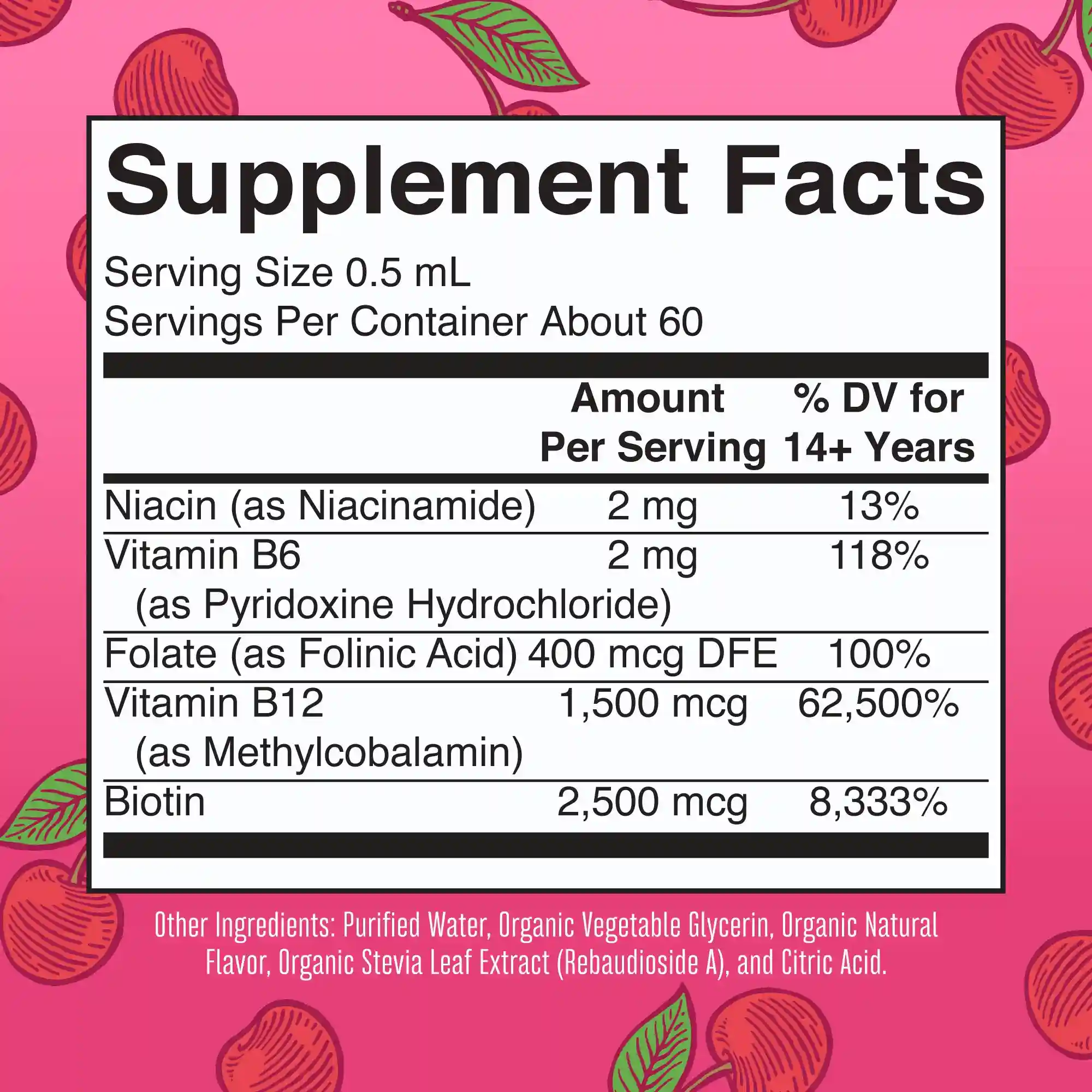 Alternative view of Vegan B-Complex Drops