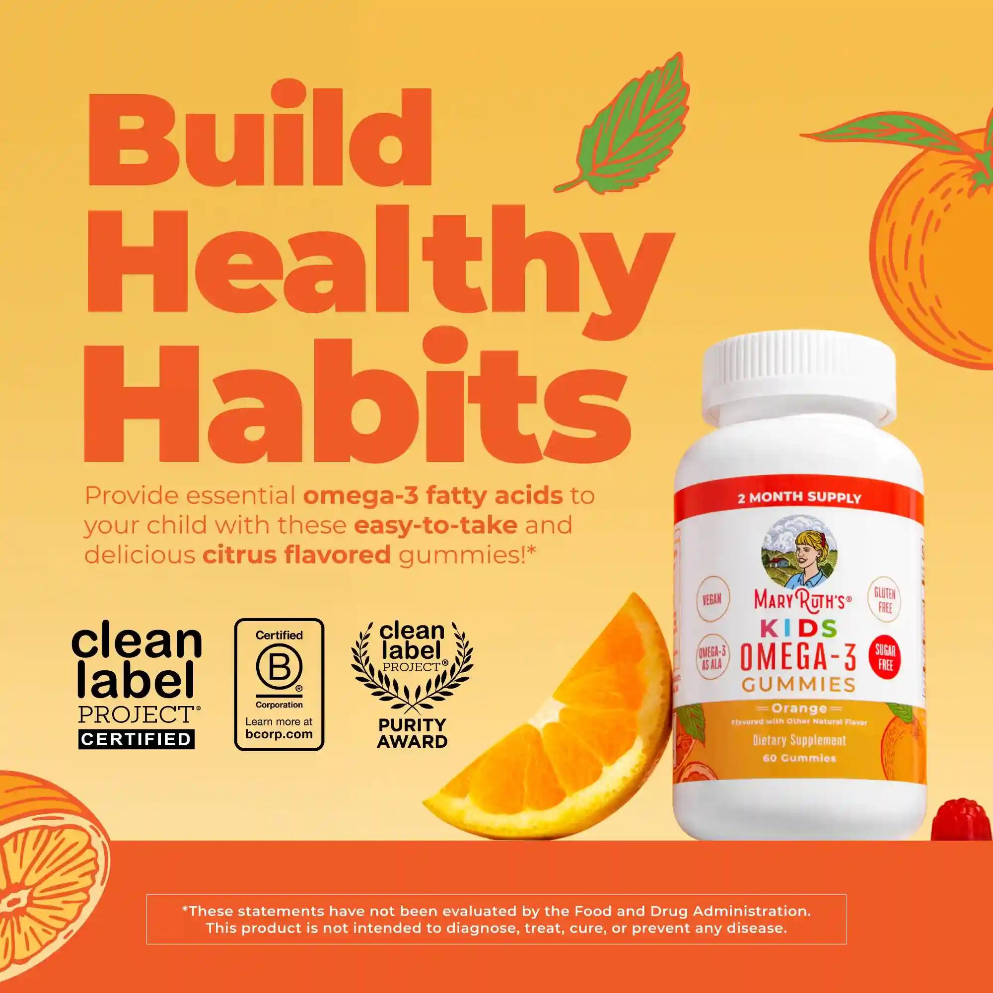 Alternative view of Vegan Kids Omega-3 Gummies