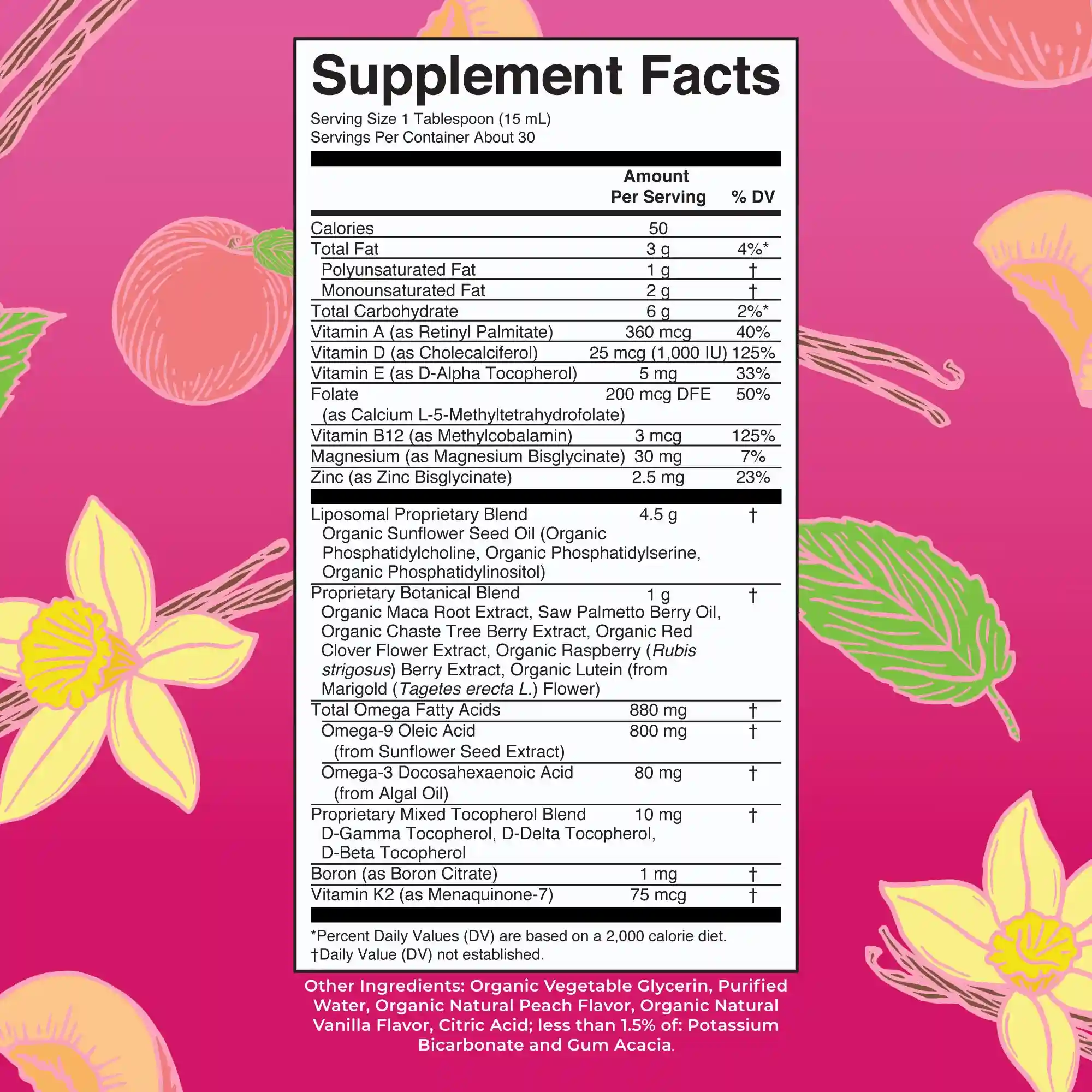 Alternative view of Women's 40+ Multivitamin Liposomal